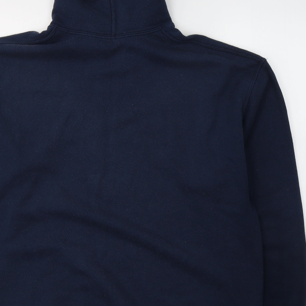 NFL Mens Blue  Cotton Pullover Hoodie Size XL   - PATRIOTS