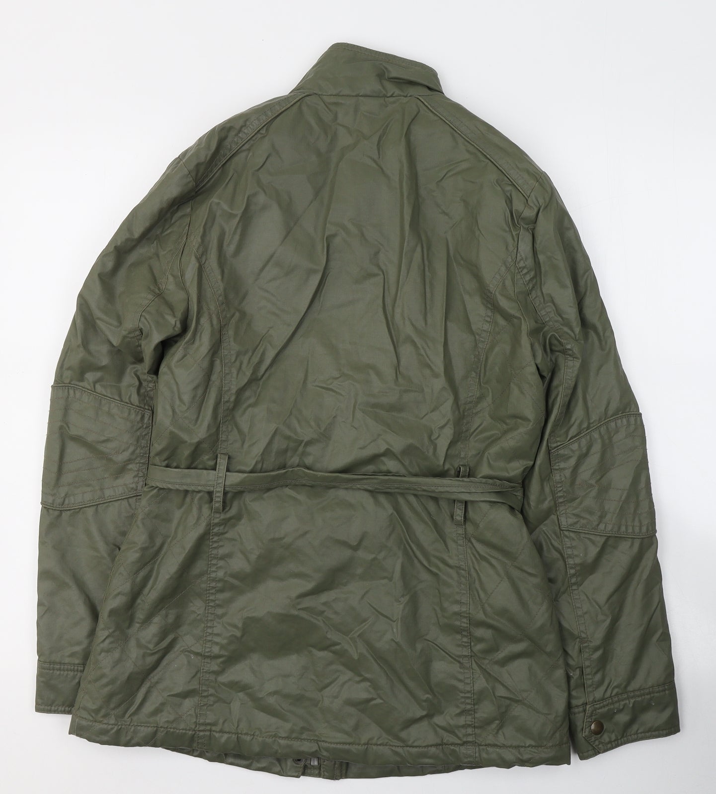 Marks and Spencer Womens Green   Jacket Coat Size 8  Zip