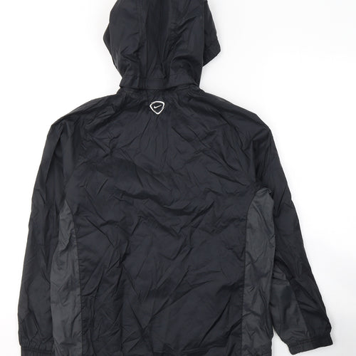 Nike Boys Black   Basic Coat Jacket Size 12-13 Years  Zip