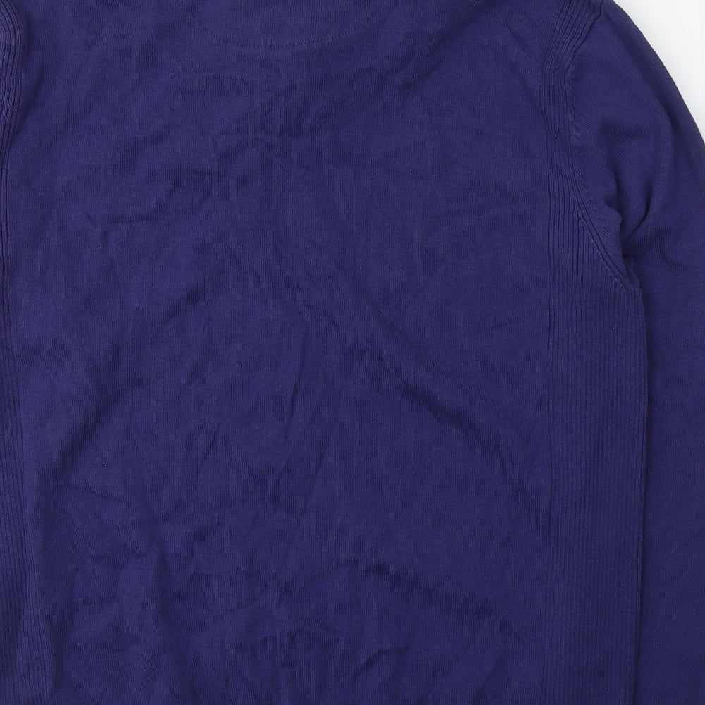 Easy Mens Beige  Cotton  Polo Size L Collared Pullover