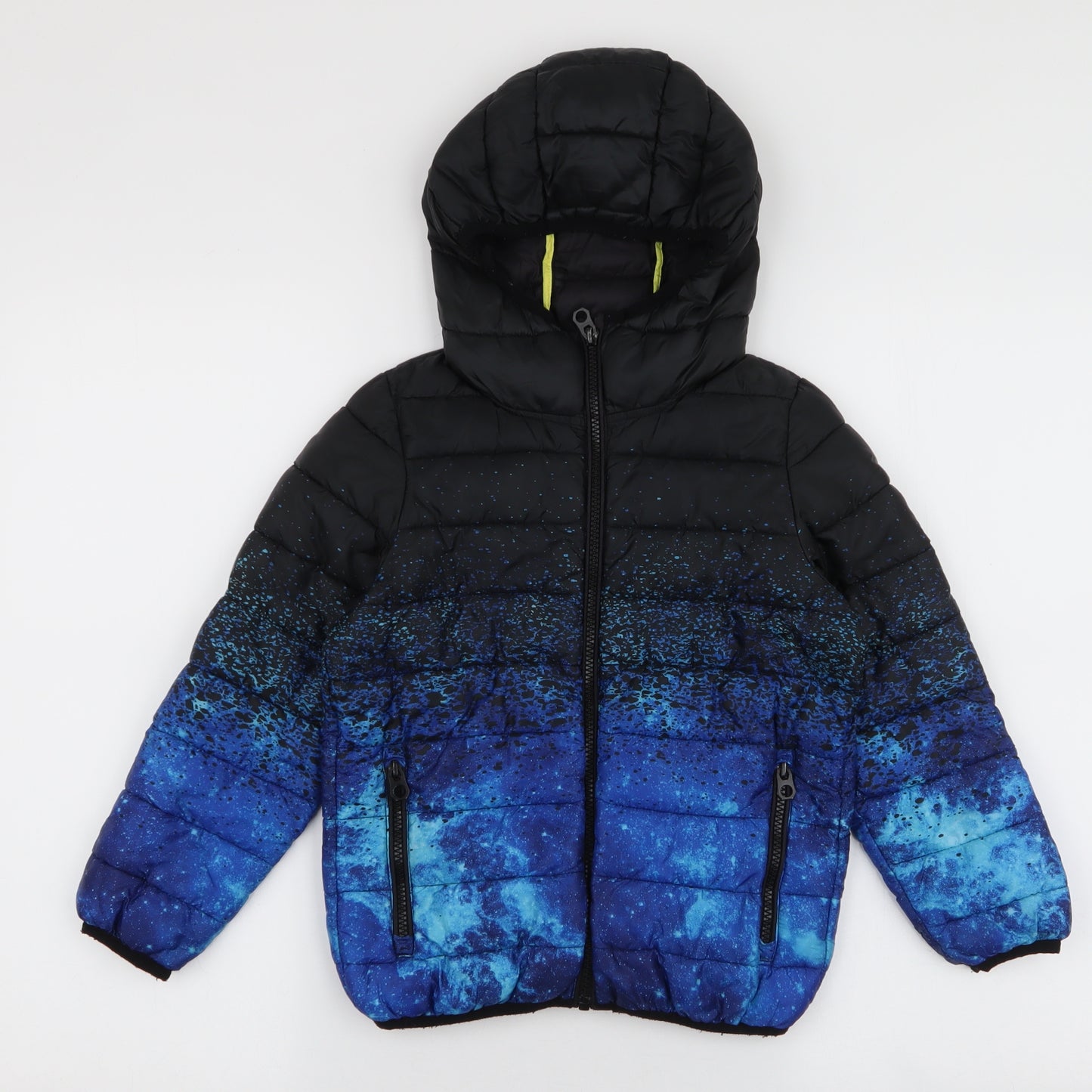 NEXT Boys Multicoloured   Puffer Jacket Coat Size 6 Years  Zip