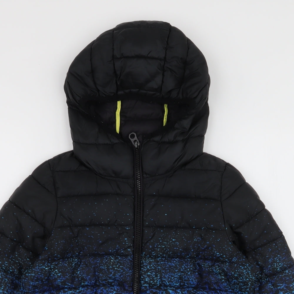 NEXT Boys Multicoloured   Puffer Jacket Coat Size 6 Years  Zip