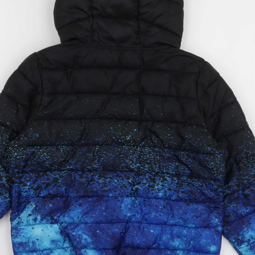 NEXT Boys Multicoloured   Puffer Jacket Coat Size 6 Years  Zip