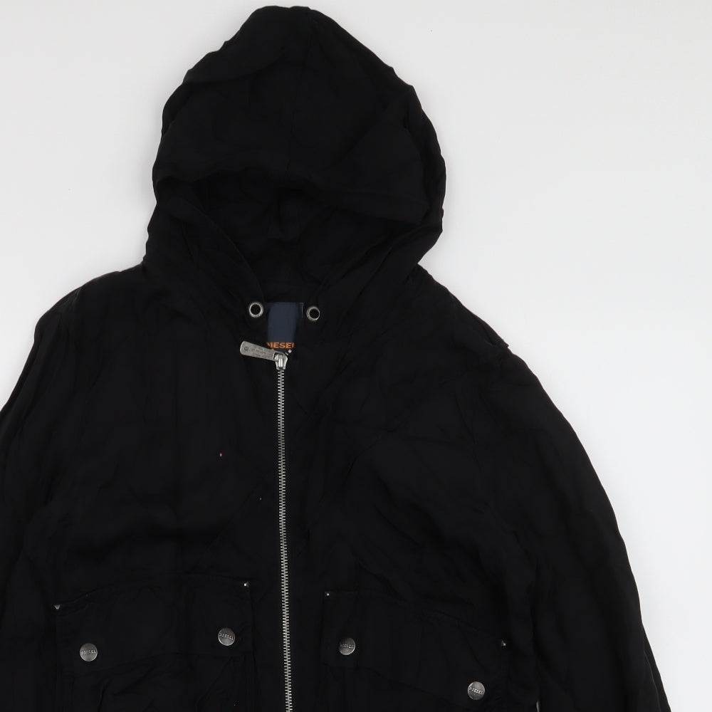 Diesel Womens Black   Jacket  Size M  Zip