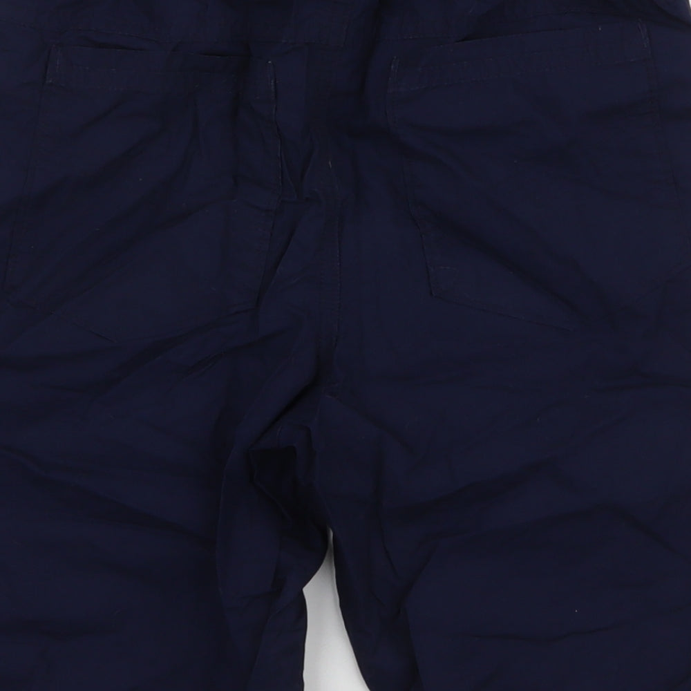 Marks and Spencer Boys Blue  100% Cotton Bermuda Shorts Size 10-11 Years  Regular Drawstring