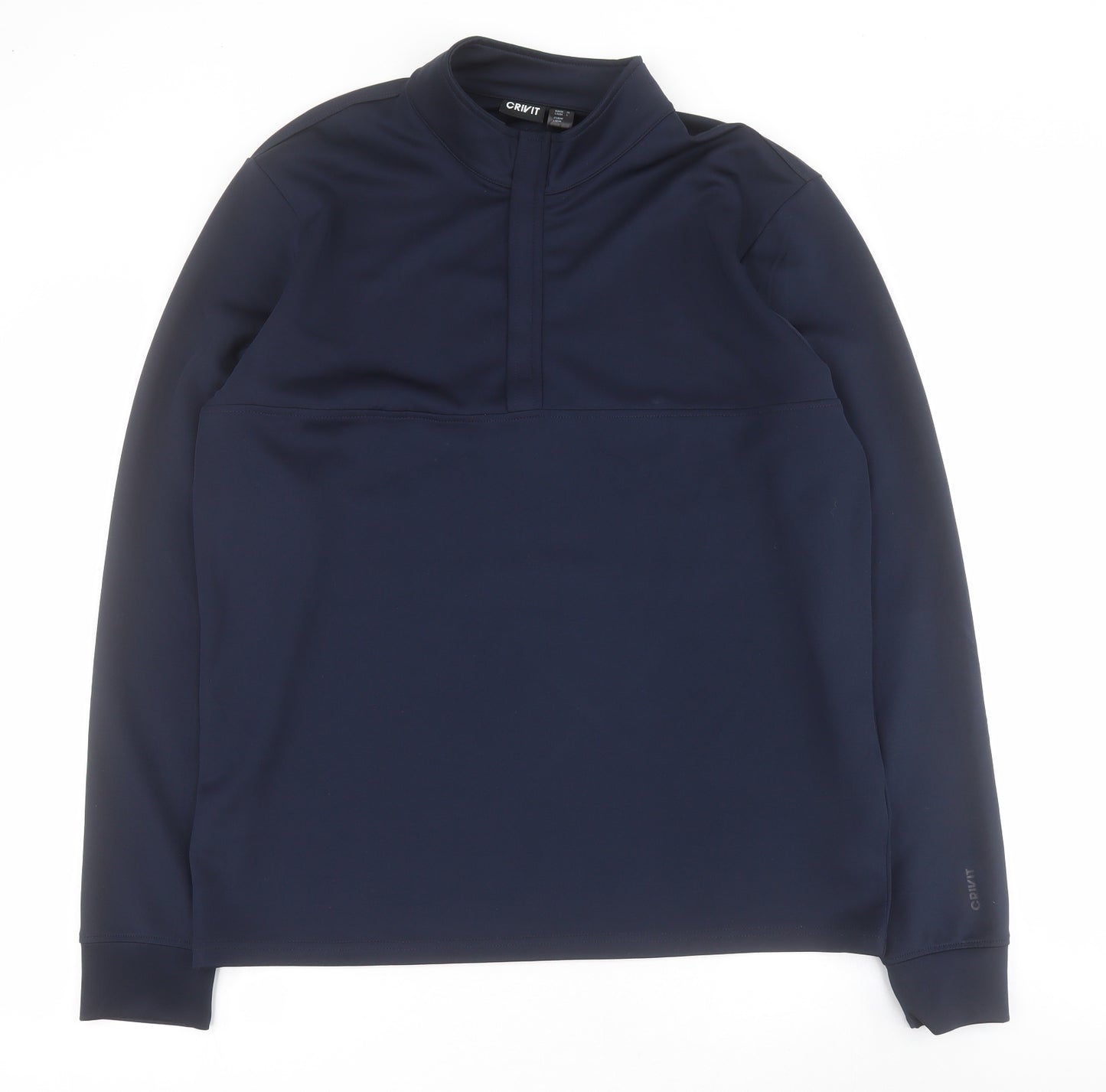 Criv It Mens Blue  Polyester Pullover Sweatshirt Size L