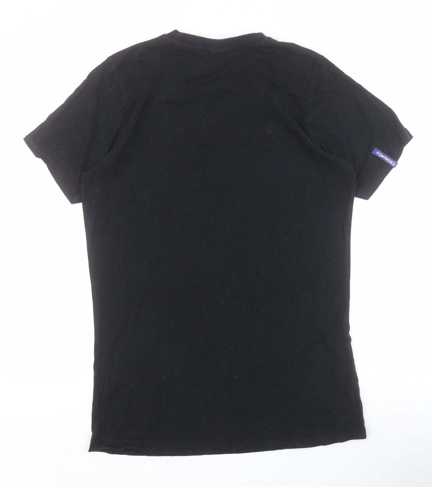 Final Gravity Mens Black  Cotton  T-Shirt Size L Crew Neck  - Mikeller