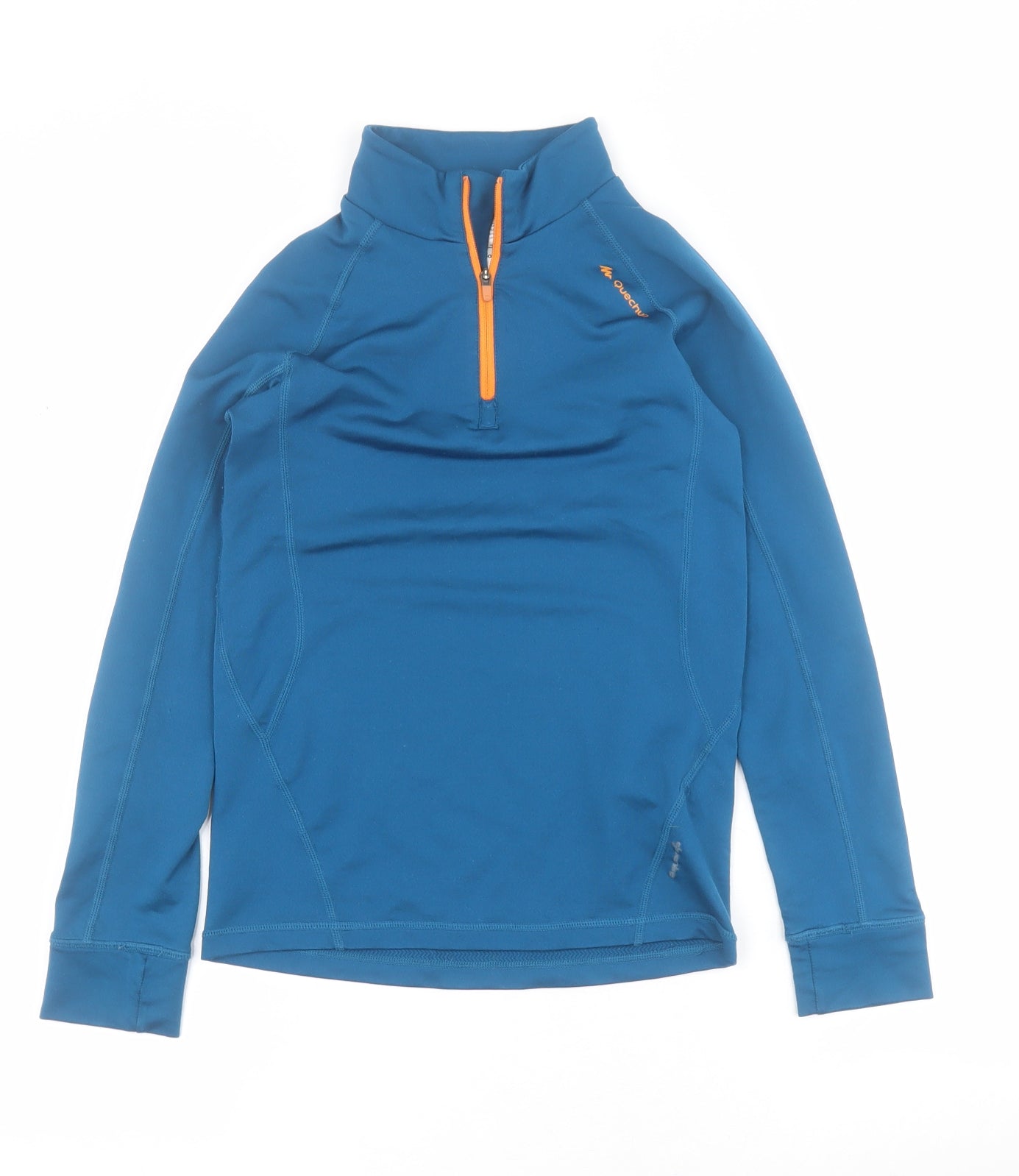 Quechua Boys Blue  Polyester Pullover Sweatshirt Size 10 Years  Pullover