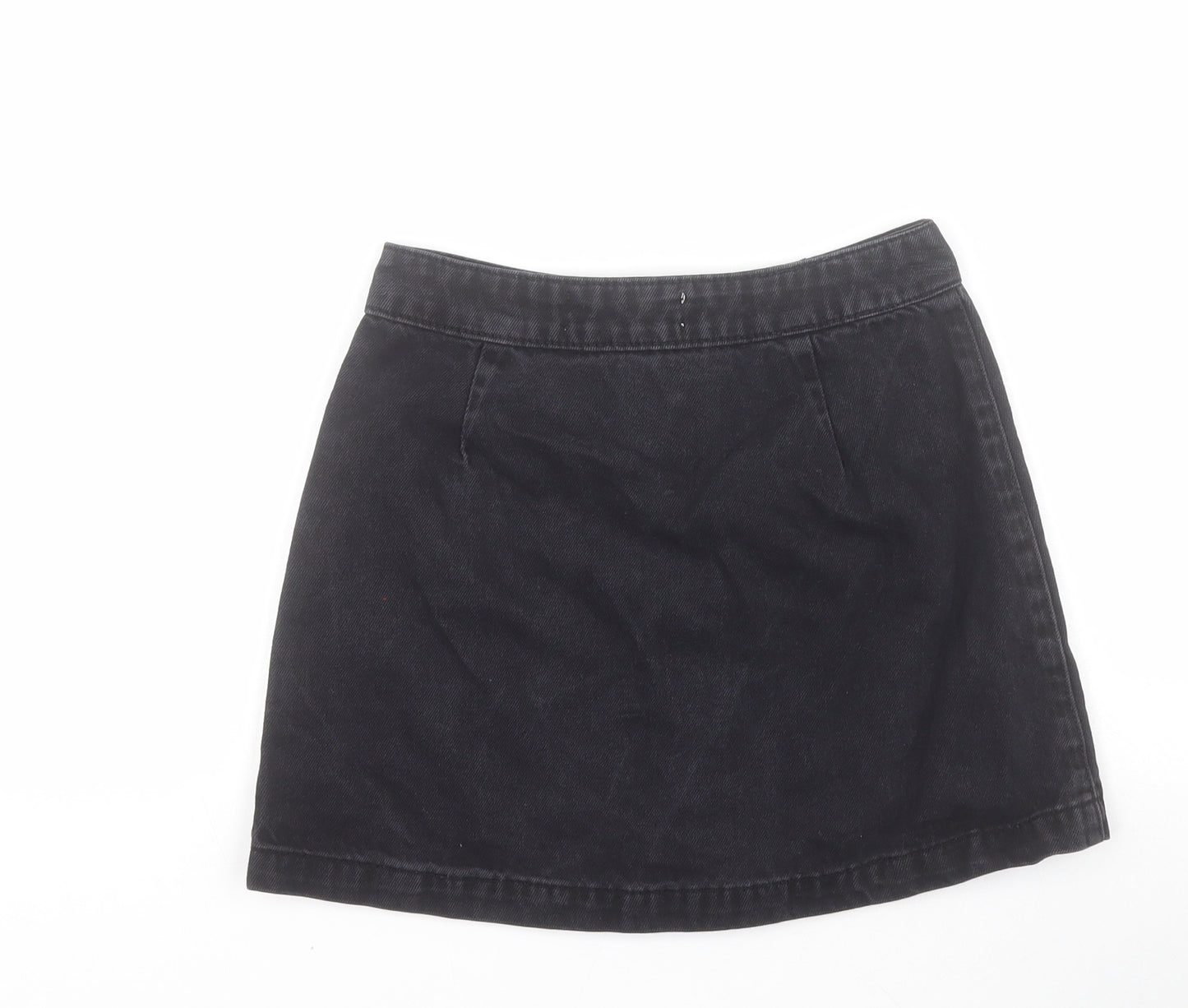 New Look Girls Black  100% Cotton A-Line Set Size 10 Years  Regular Button