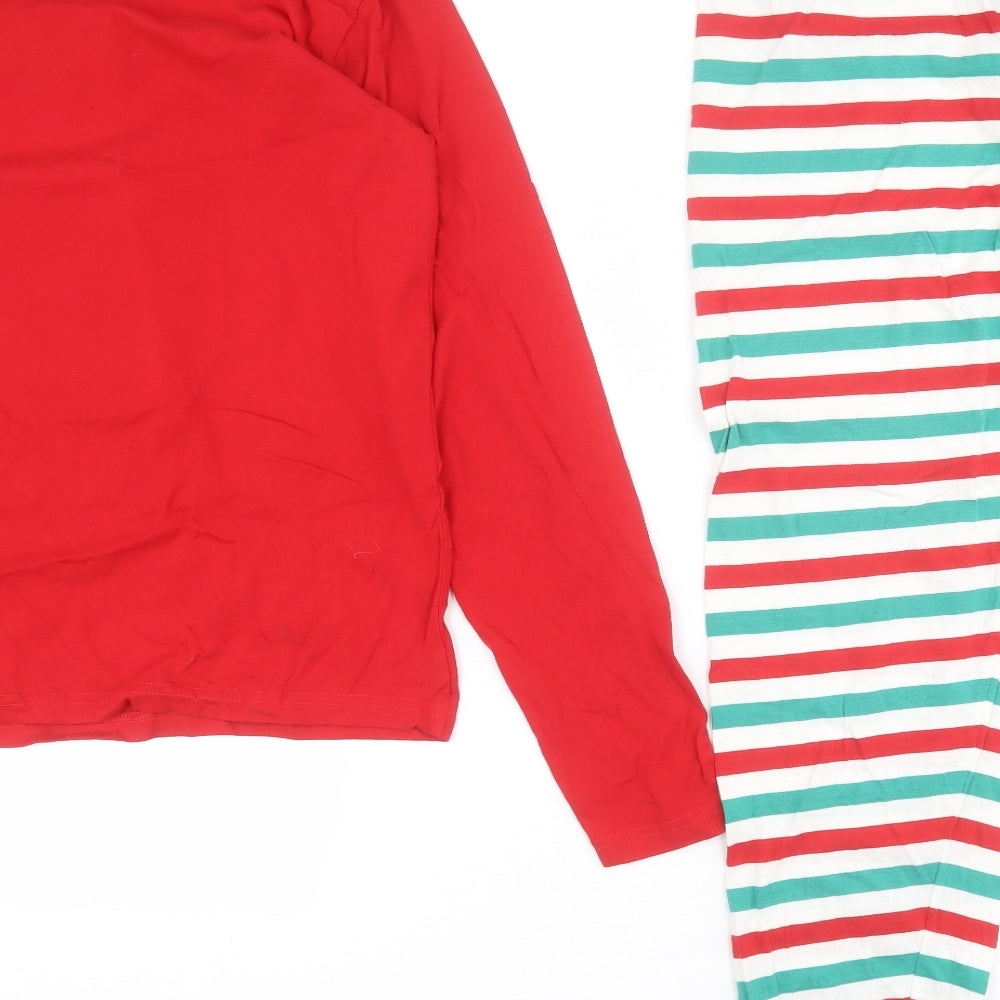 Primark Mens Red  100% Cotton  Lounge Set Size XS  Pullover - Christmas