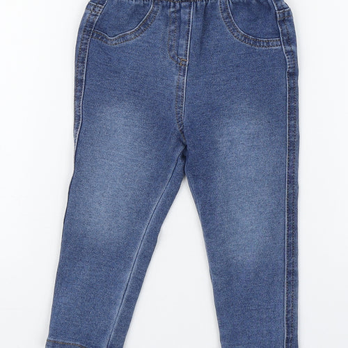 Matalan Baby Blue  Cotton Jogger Jeans Size 12-18 Months