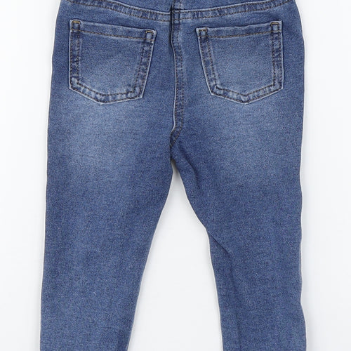 Matalan Baby Blue  Cotton Jogger Jeans Size 12-18 Months