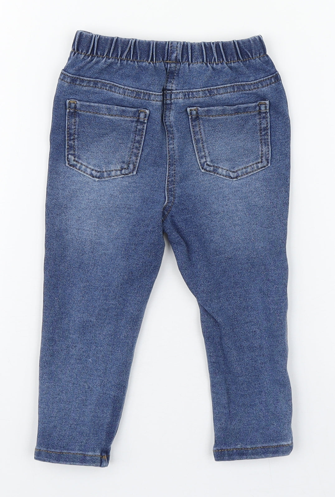 Matalan Baby Blue  Cotton Jogger Jeans Size 12-18 Months