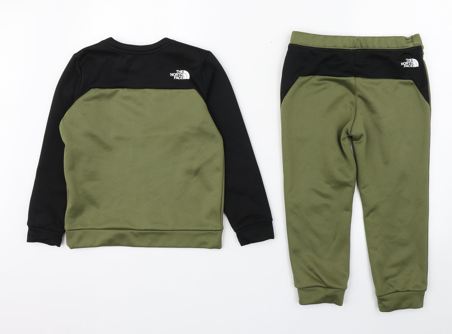 The North Face Boys Green Round Neck  Polyester Pullover Jumper Size 4-5 Years  Pullover - Matching set