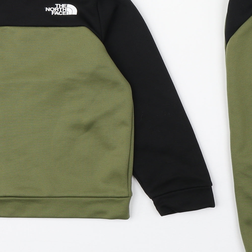 The North Face Boys Green Round Neck  Polyester Pullover Jumper Size 4-5 Years  Pullover - Matching set
