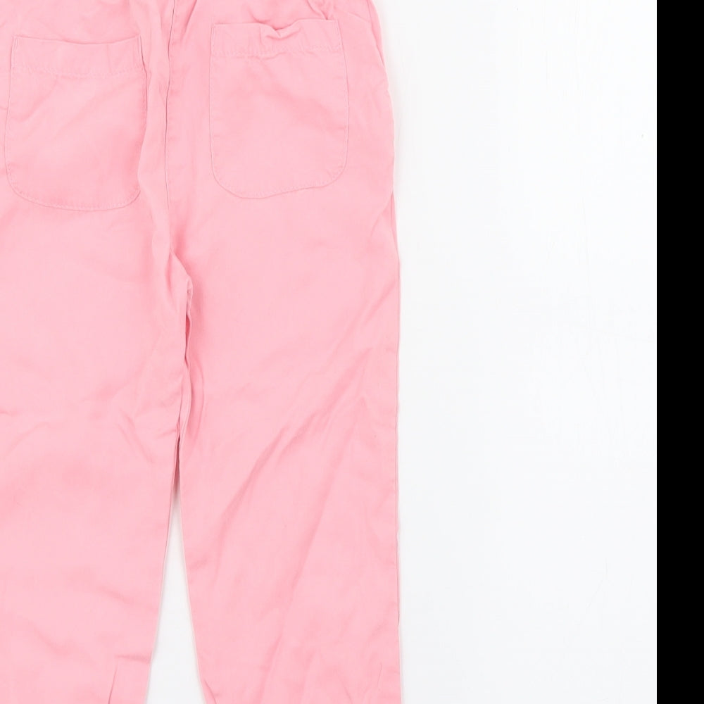 Dunnes Stores Girls Pink  Lyocell Jogger Trousers Size 2-3 Years  Regular