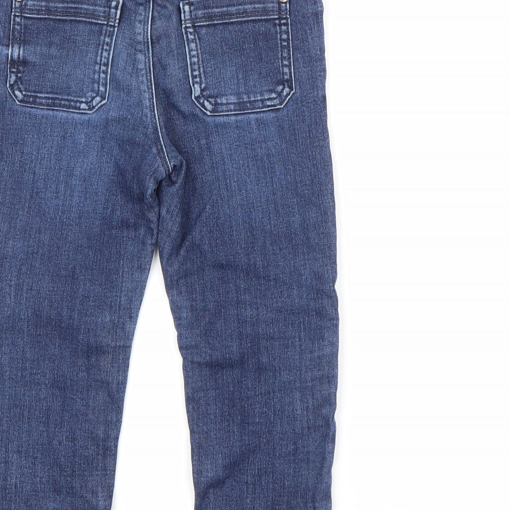 George Boys Blue  Cotton Straight Jeans Size 2-3 Years  Regular
