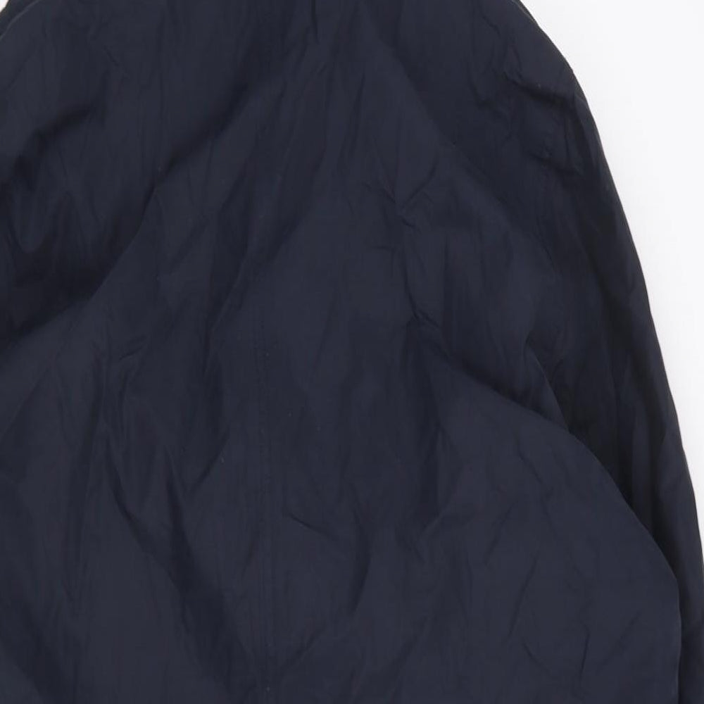 Joules Womens Blue   Rain Coat Coat Size 16  Zip