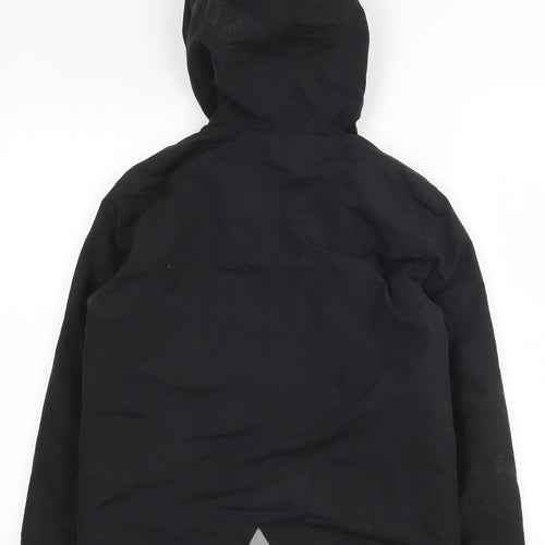 George Boys Black   Jacket Coat Size 8-9 Years  Zip