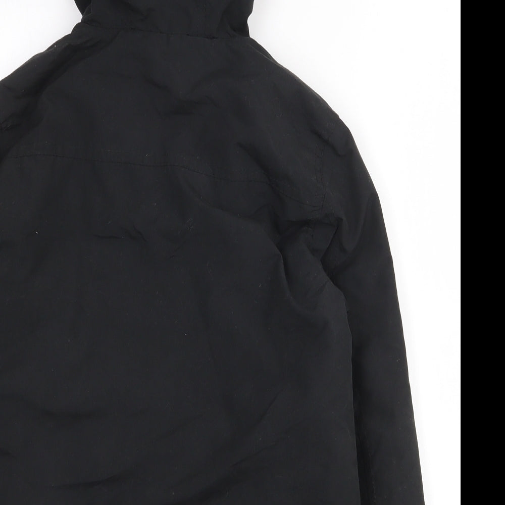 George Boys Black   Jacket Coat Size 8-9 Years  Zip