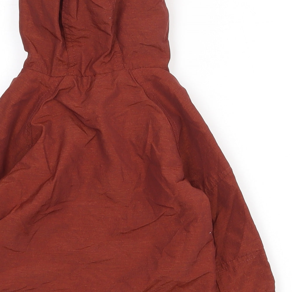 NEXT Boys Brown   Jacket Coat Size 6-9 Months   Zip