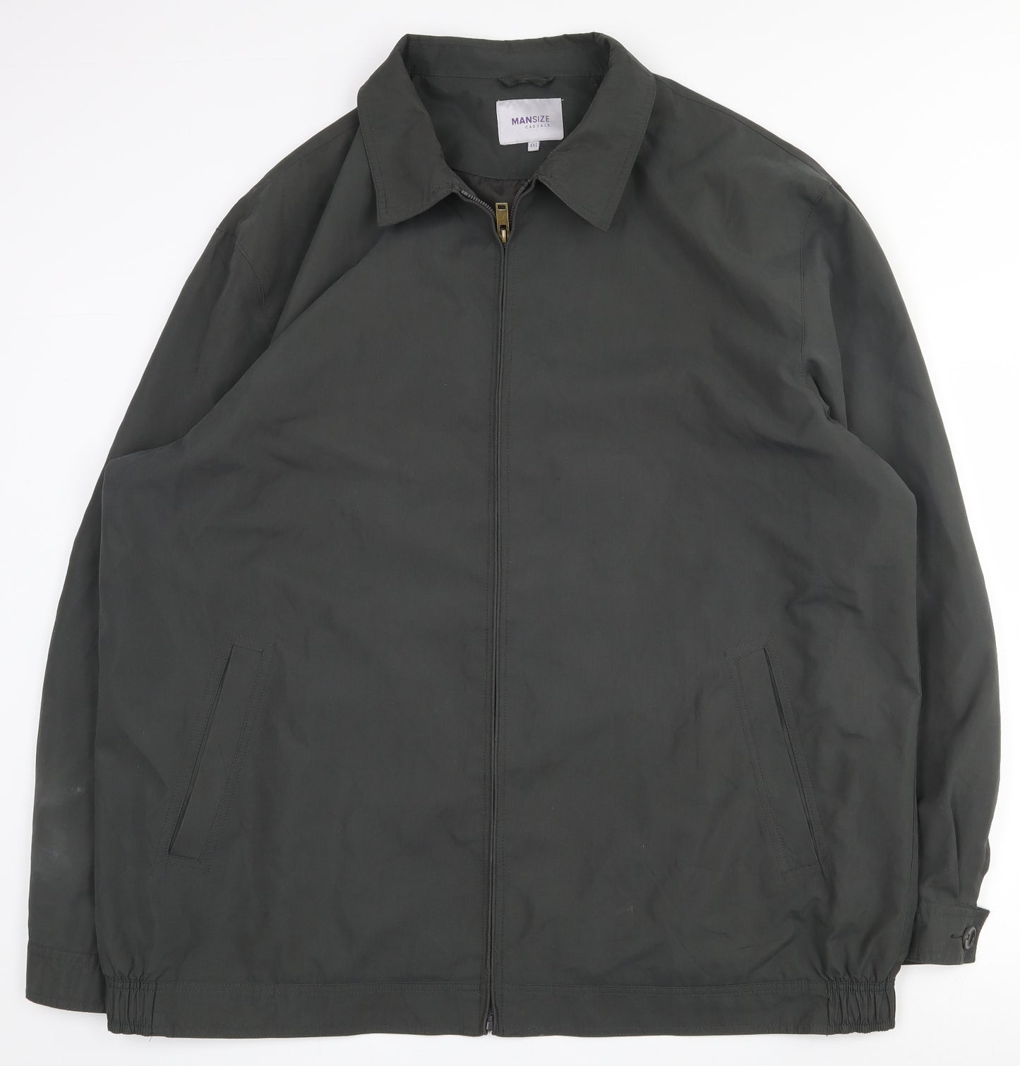 Mansize Mens Green   Jacket  Size 4XL  Zip