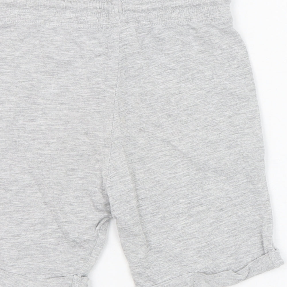 TU Boys Green  Cotton Sweat Shorts Size 4-5 Years  Regular