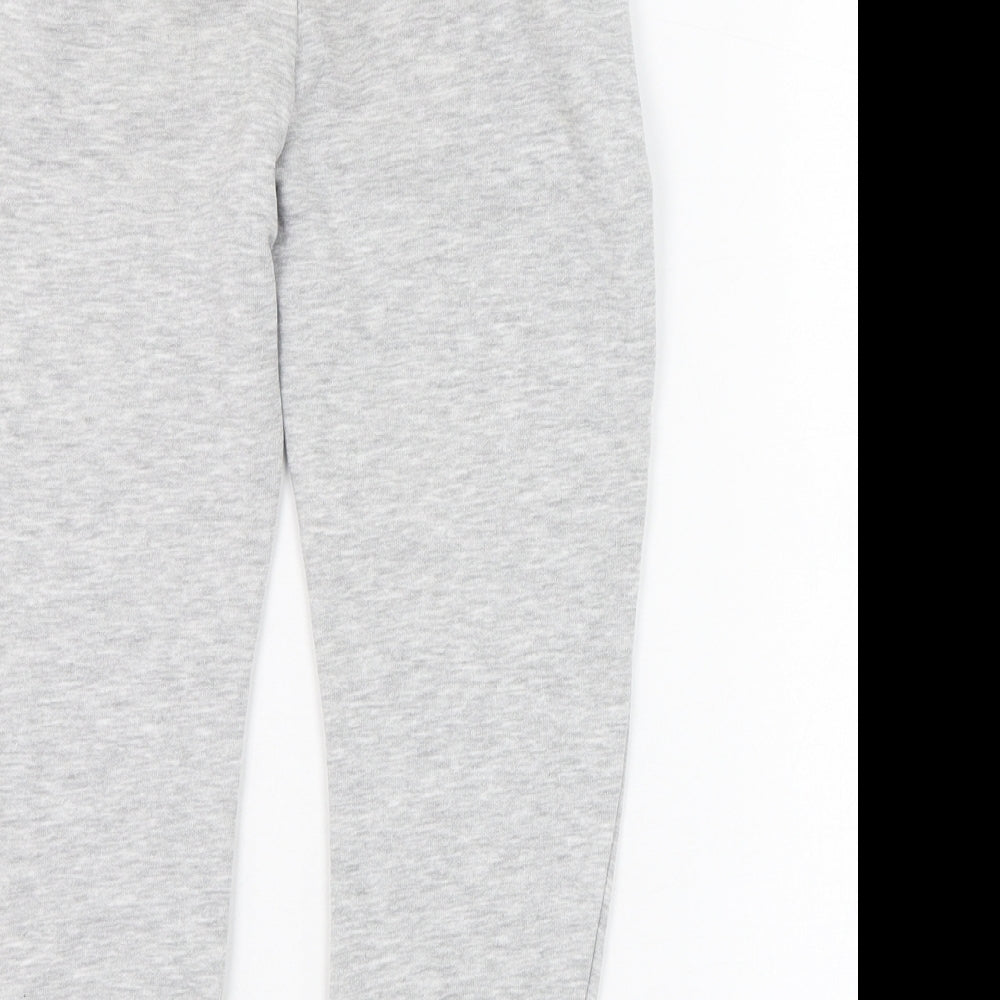 F&F Boys Grey  Cotton Jogger Trousers Size 6-7 Years  Regular Pullover