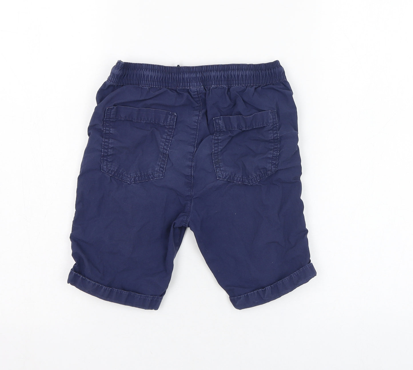 TU Boys Blue  Cotton Bermuda Shorts Size 8 Years  Regular