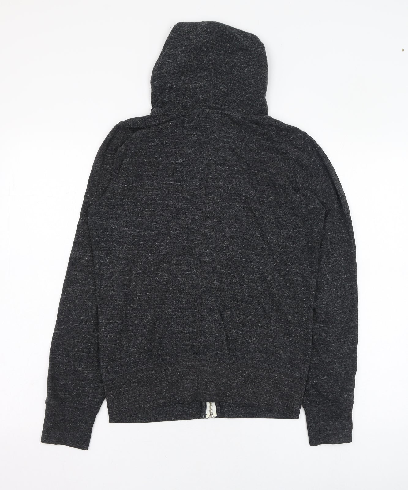 Nike Mens Grey  Cotton Full Zip Hoodie Size M