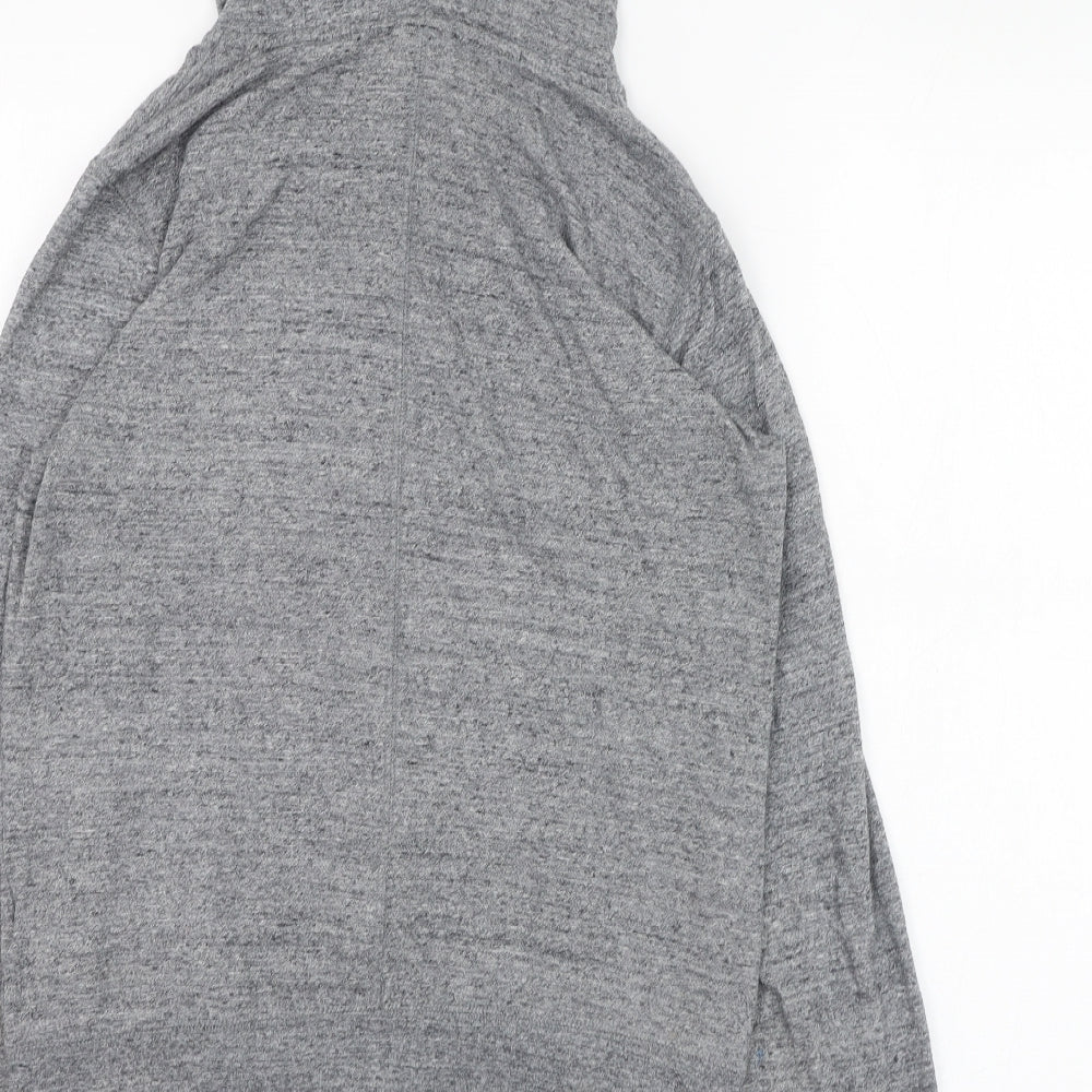 Nike Mens Grey  Cotton Full Zip Hoodie Size M