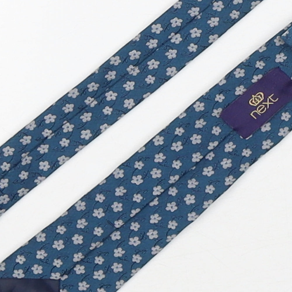 NEXT Mens Multicoloured Floral Polyester Pointed Tie One Size