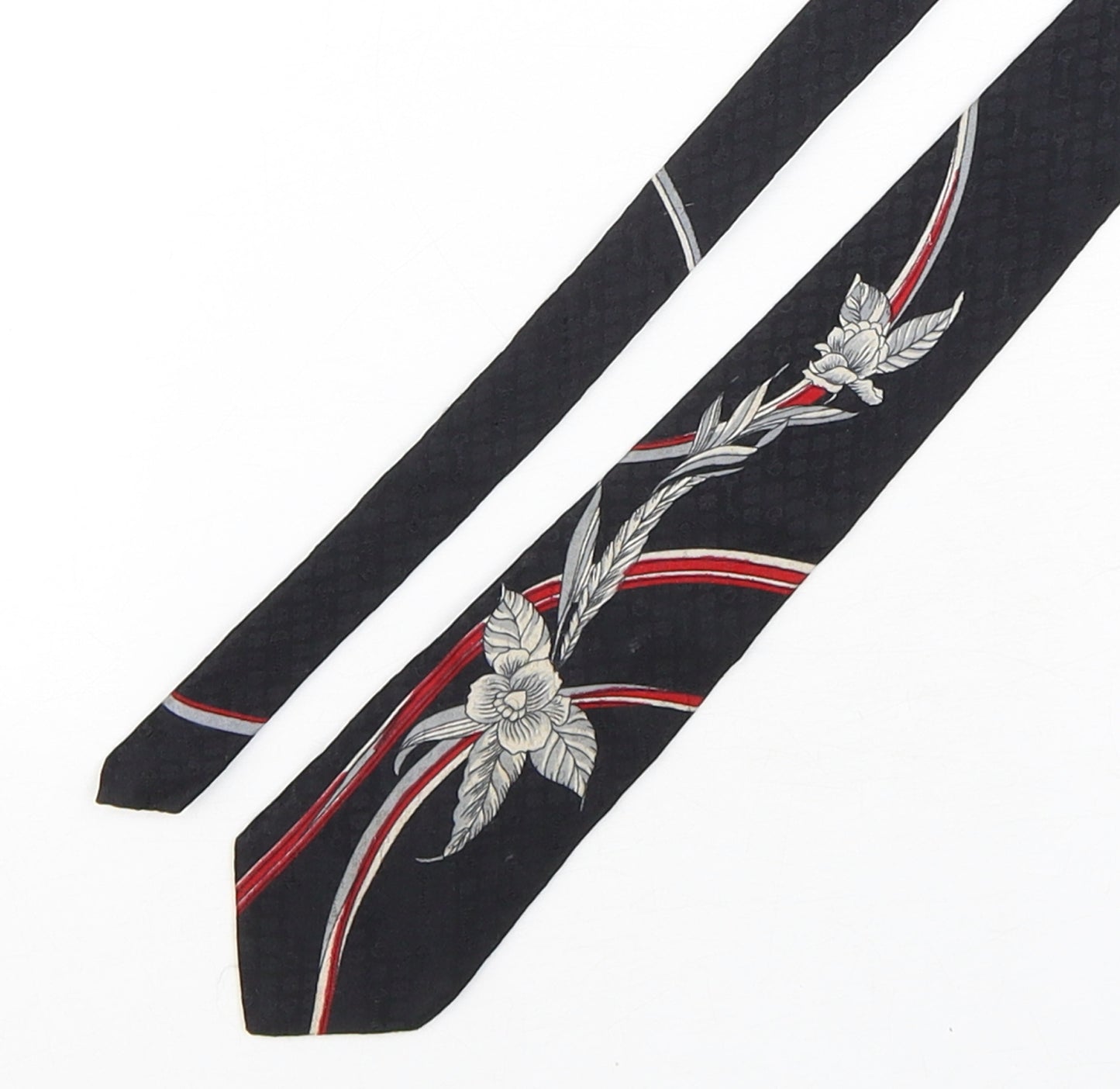 Christian Dior Mens Multicoloured Floral Silk Pointed Tie One Size