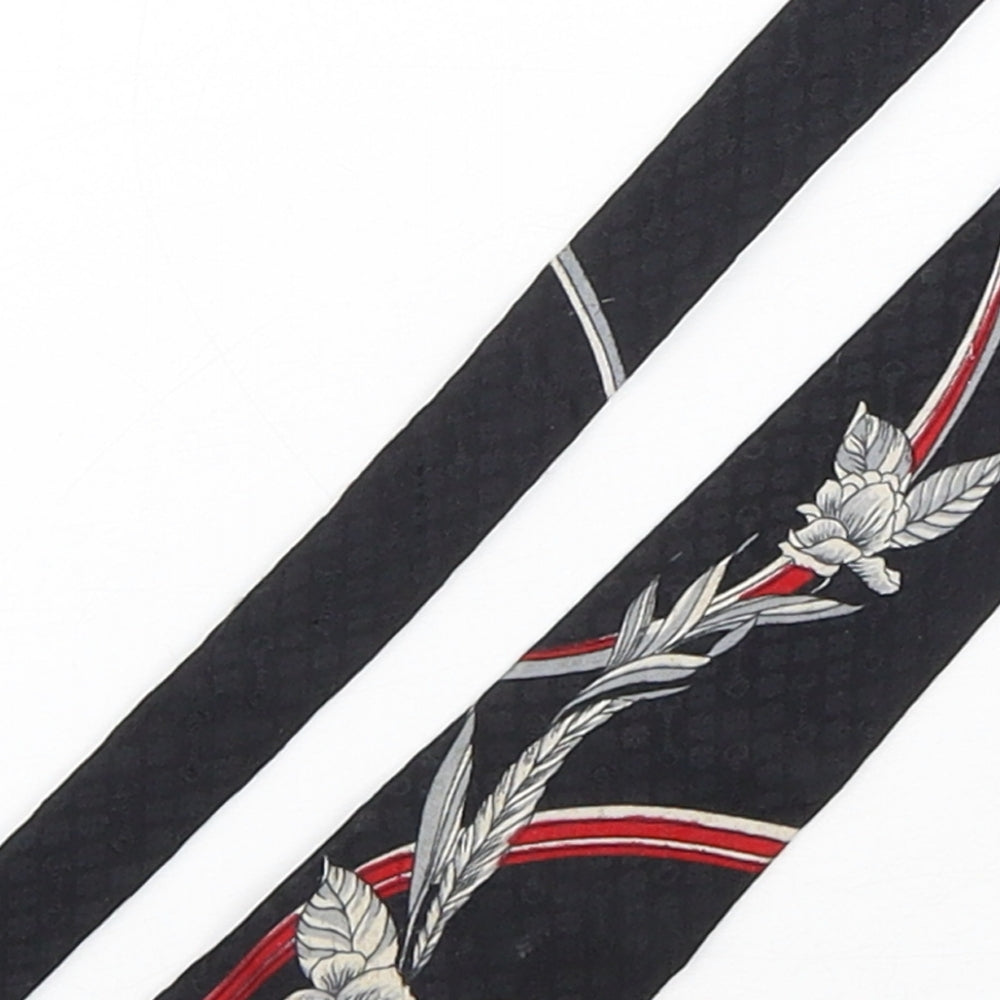Christian Dior Mens Multicoloured Floral Silk Pointed Tie One Size