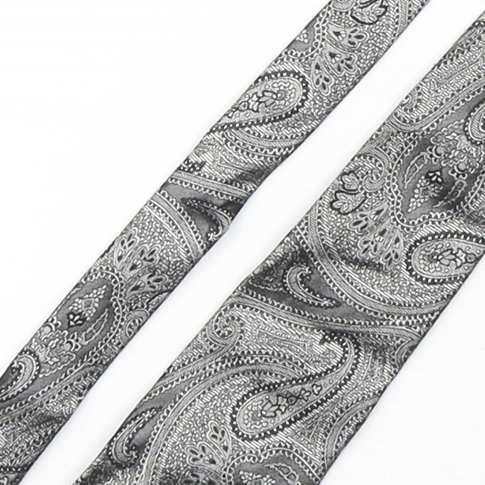 Domino Mens Multicoloured Paisley Polyester Pointed Tie One Size