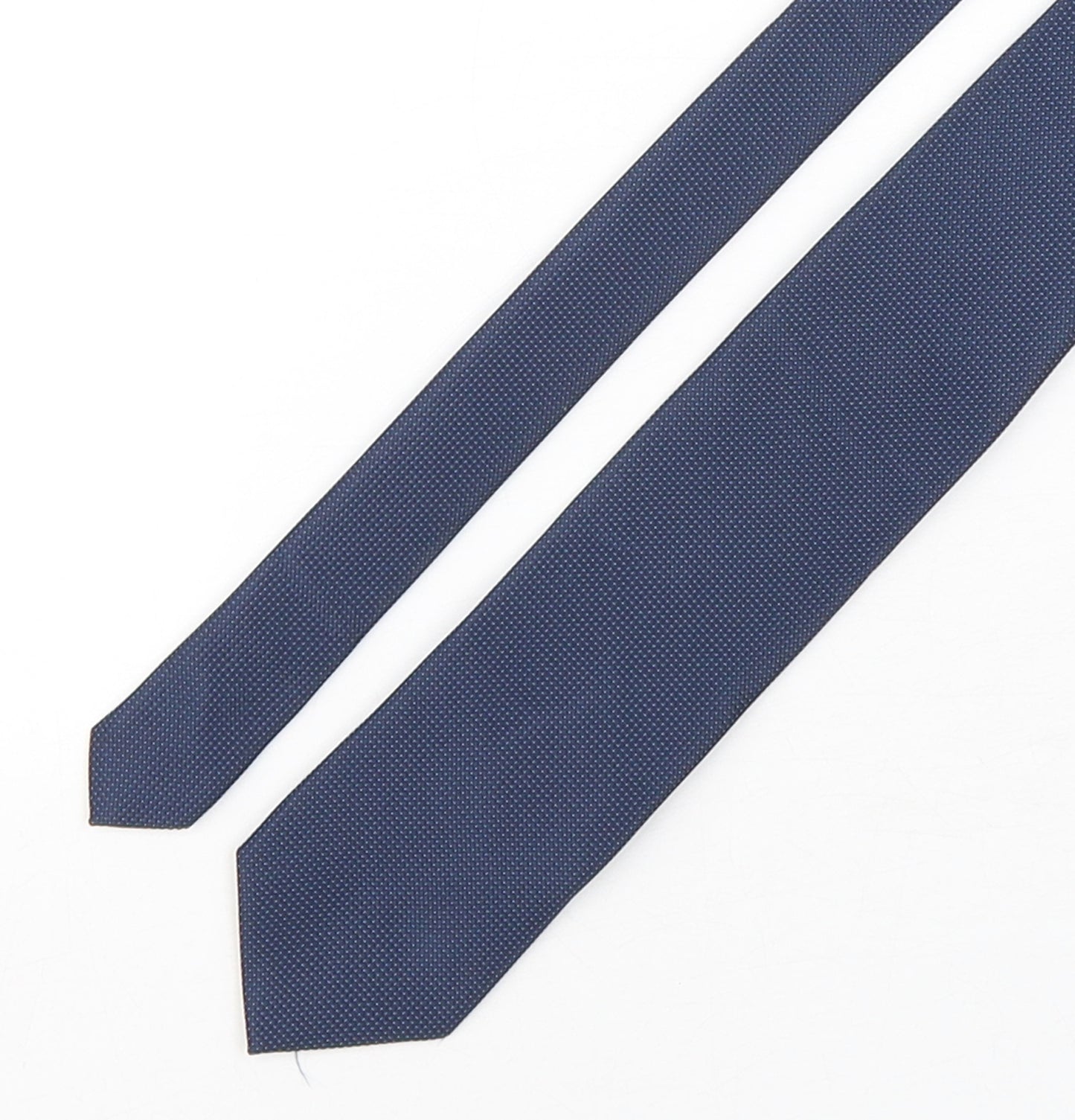 The Collection by Debenhams Mens Blue Grenadine Polyester Pointed Tie One Size
