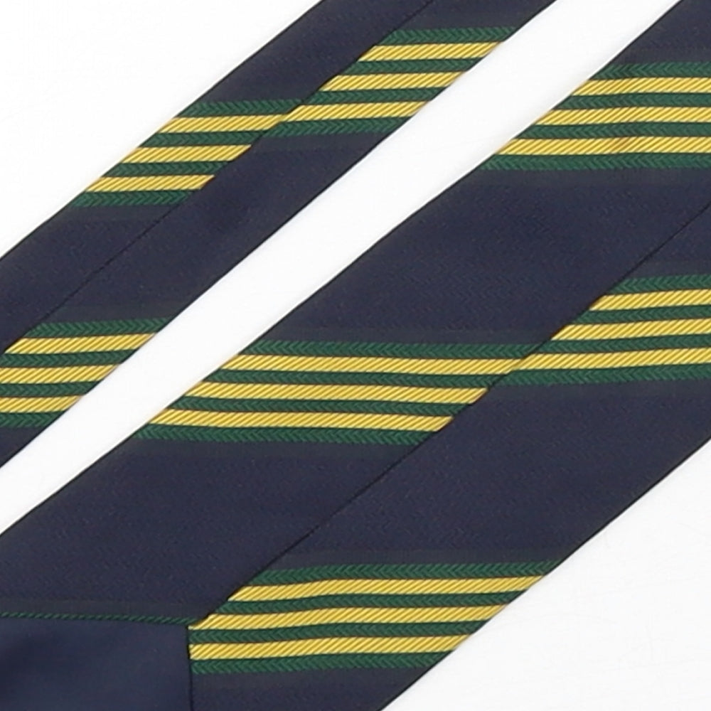 Manchester United Mens Multicoloured Striped Polyester Pointed Tie One Size