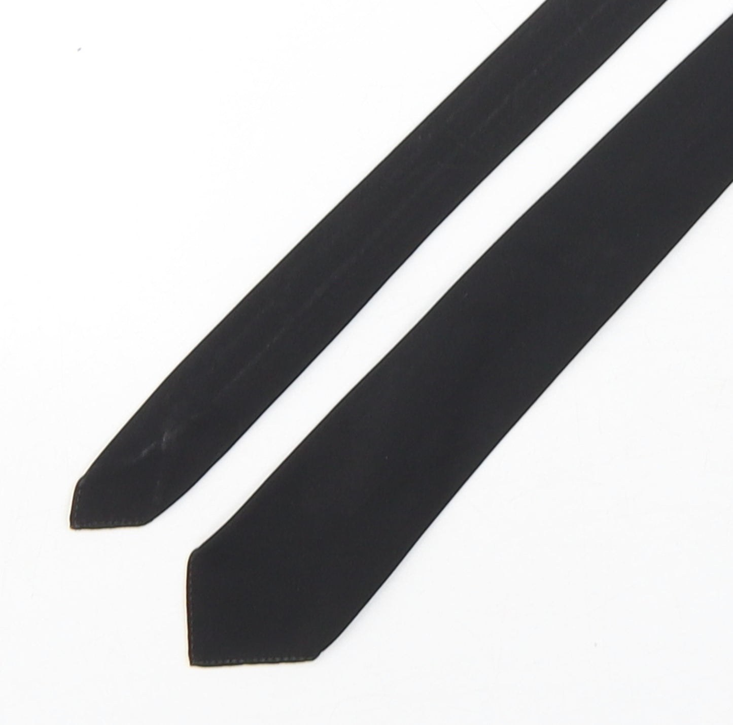 The Society Mens Black  Polyester Pointed Tie One Size