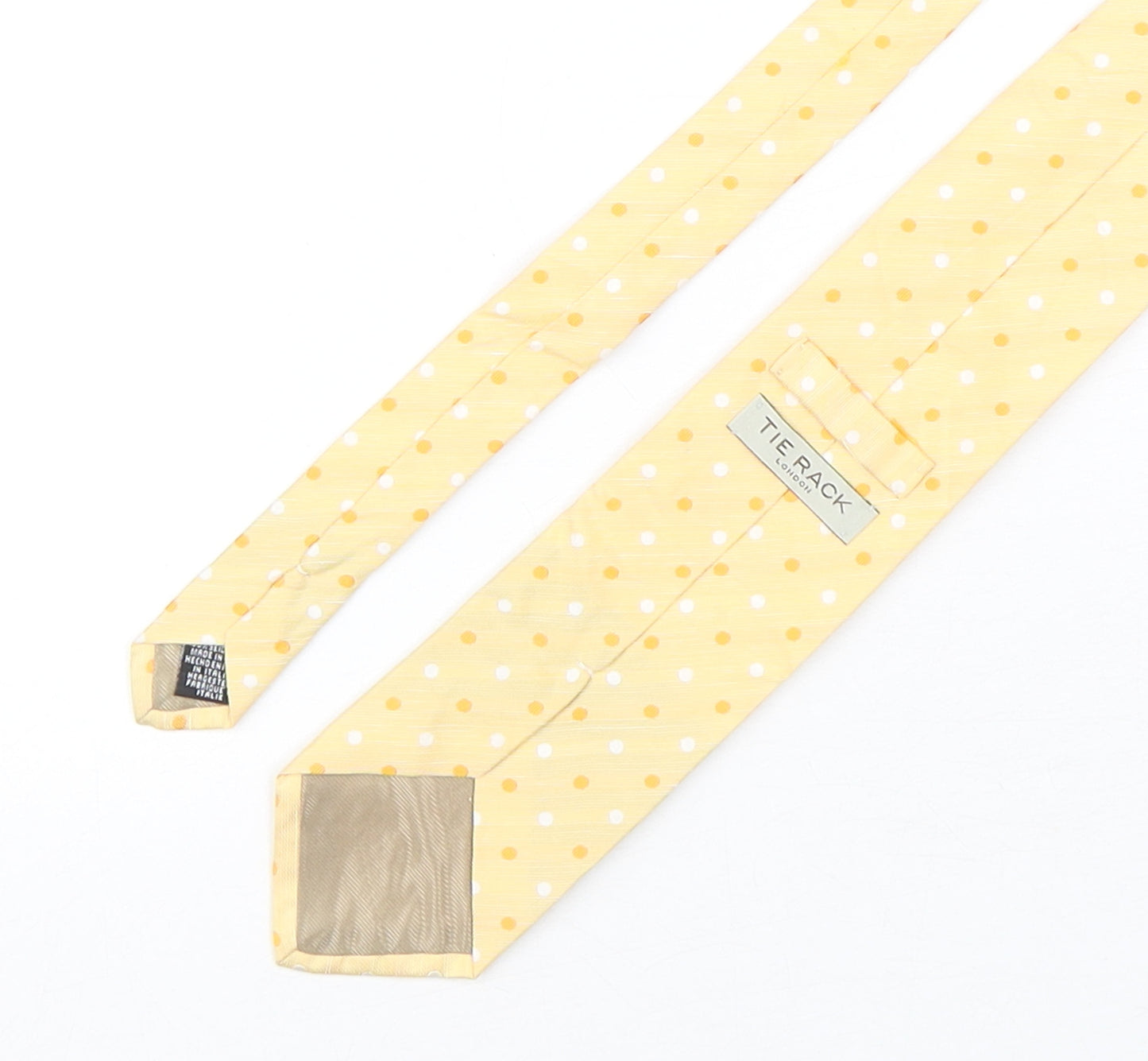 Tie Rack Mens Multicoloured Polka Dot Silk Pointed Tie One Size