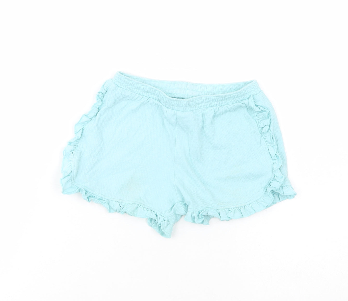 F&F Girls Blue  Cotton Bermuda Shorts Size 3-4 Years  Regular