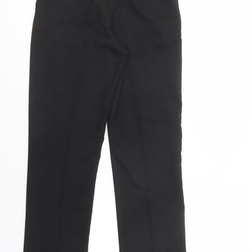 George Girls Black  Polyester Dress Pants Trousers Size 13-14 Years  Regular Button - School Wear