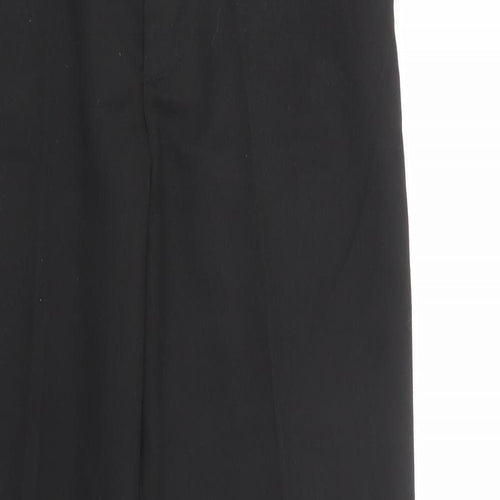 George Girls Black  Polyester Dress Pants Trousers Size 13-14 Years  Regular Button - School Wear
