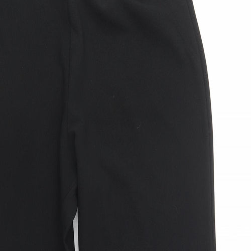 Dunnes Stores Womens Black  Polyester Jogger Trousers Size 20 L29 in Regular