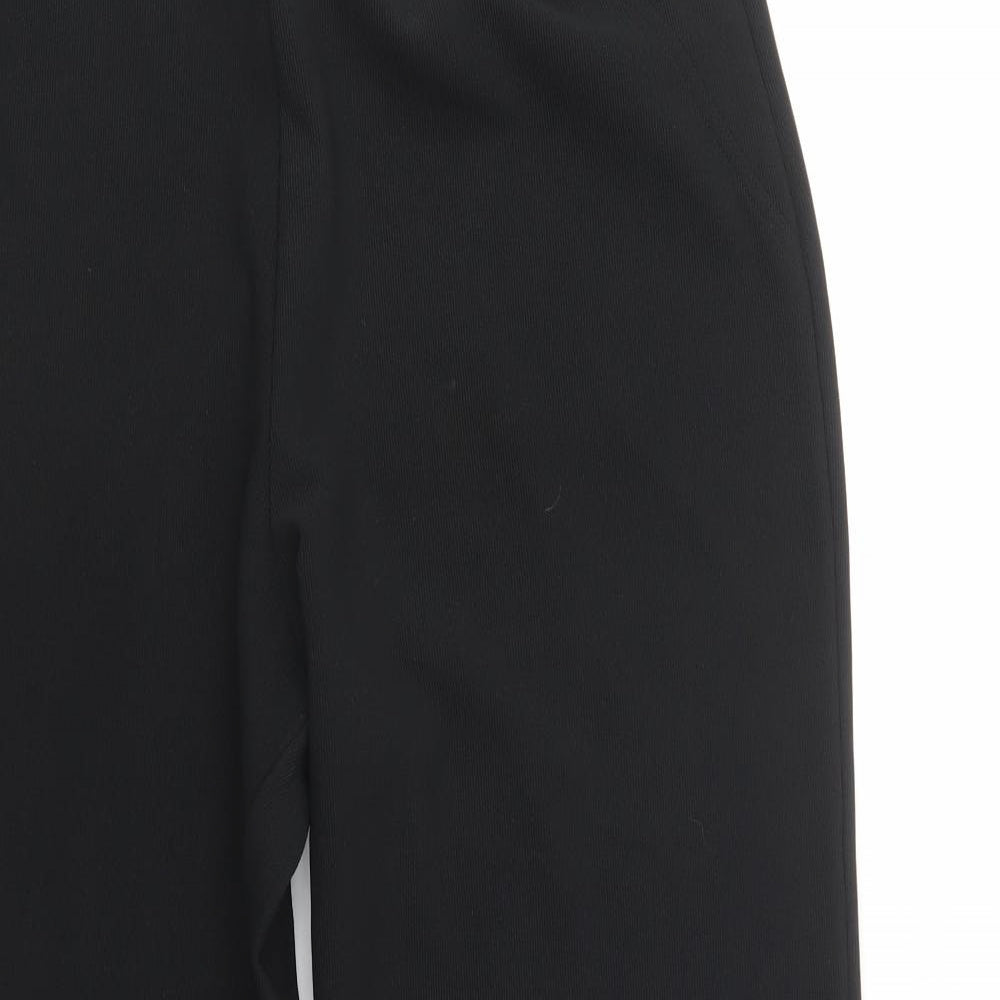 Dunnes Stores Womens Black  Polyester Jogger Trousers Size 20 L29 in Regular