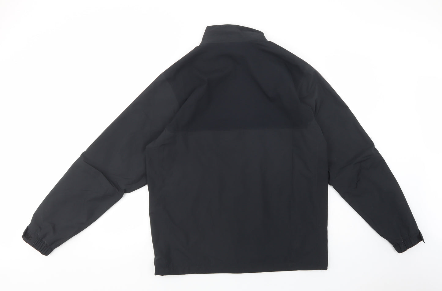 Nike Mens Black   Windbreaker Jacket Size M  Zip