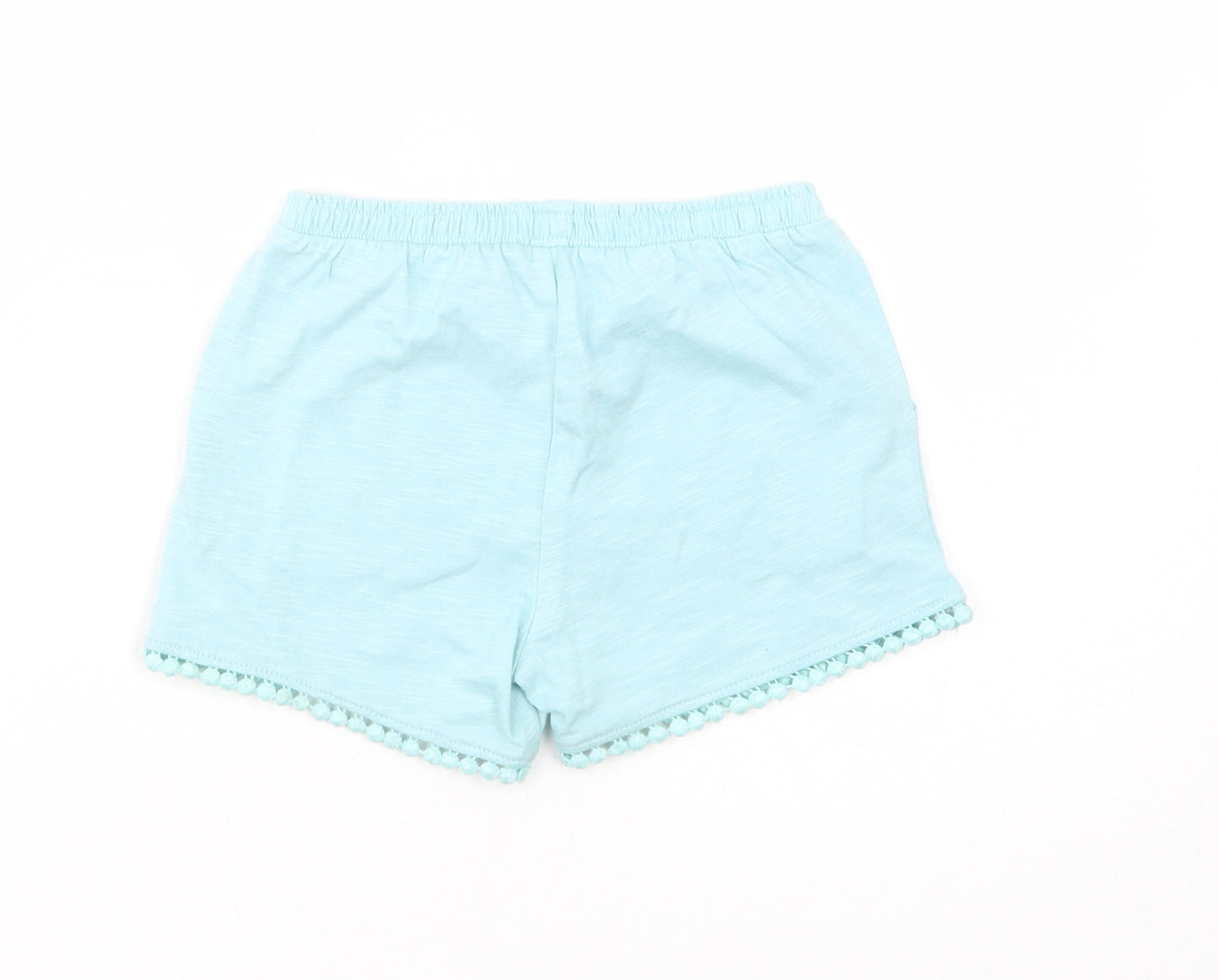 F&F Girls Blue  Cotton Bermuda Shorts Size 2-3 Years  Regular