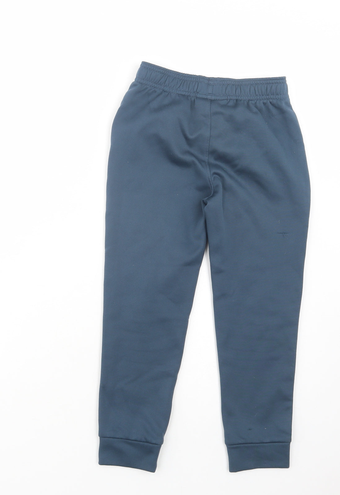 Under armour Boys Blue  Polyester Jogger Trousers Size 5-6 Years  Regular
