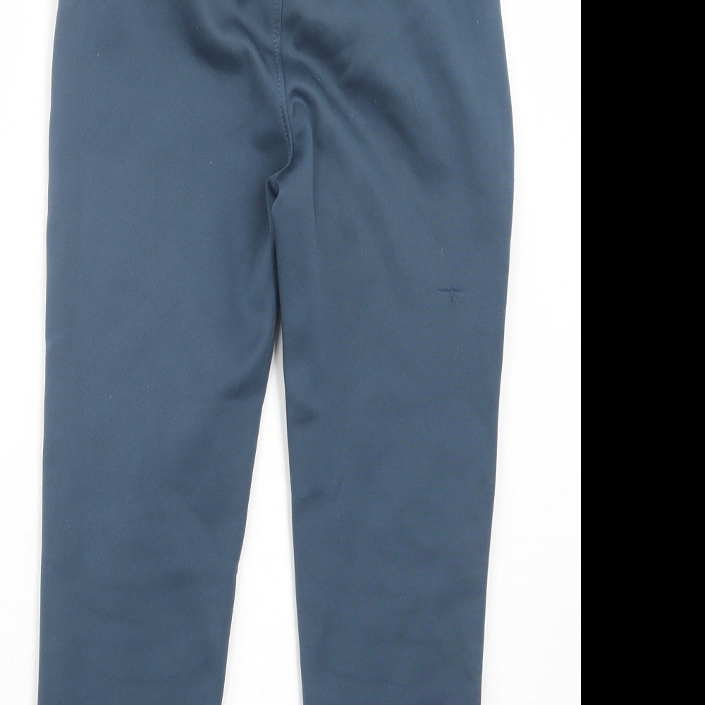 Under armour Boys Blue  Polyester Jogger Trousers Size 5-6 Years  Regular