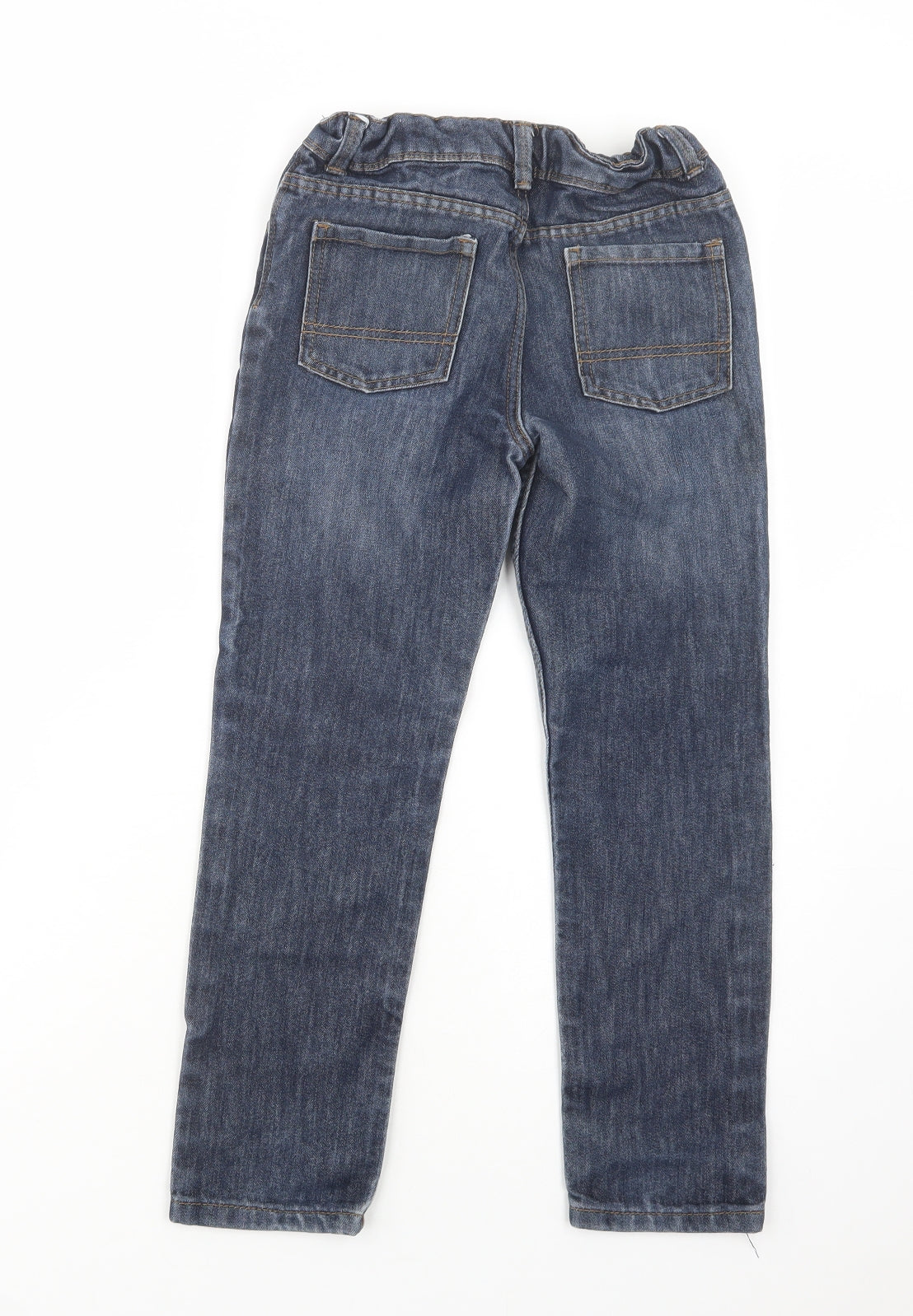 Denim Co. Boys Blue  Cotton Straight Jeans Size 9-10 Years  Regular Button