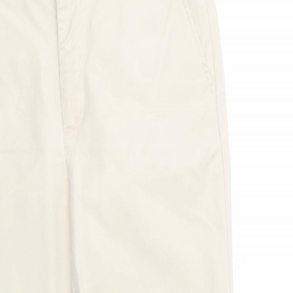 Part Two Womens Beige  Cotton Chino Trousers Size 12 L26 in Regular Button